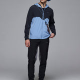 Robinson Jacket - Black / Dusky Blue