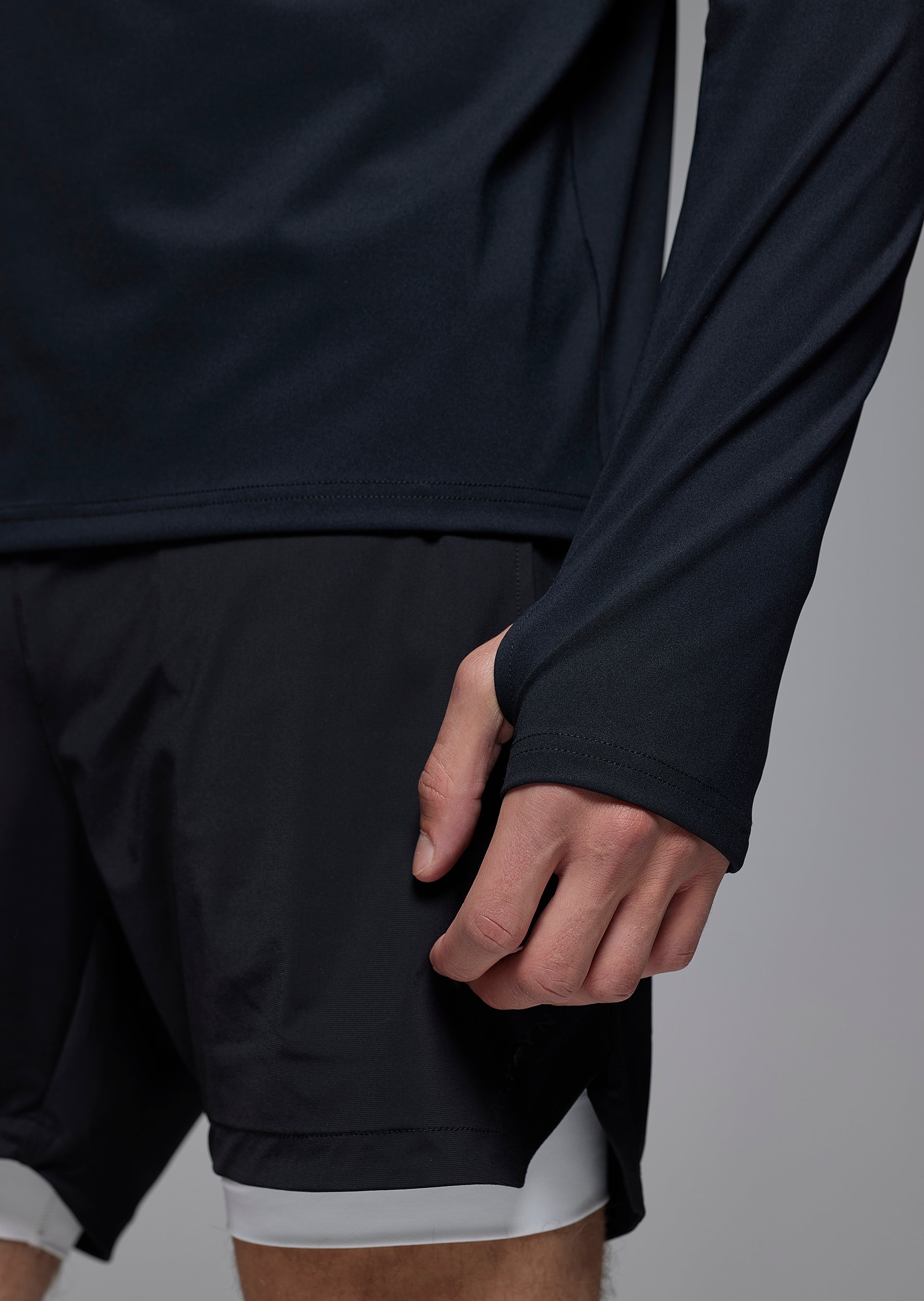 Steeple Quarter Zip - Black