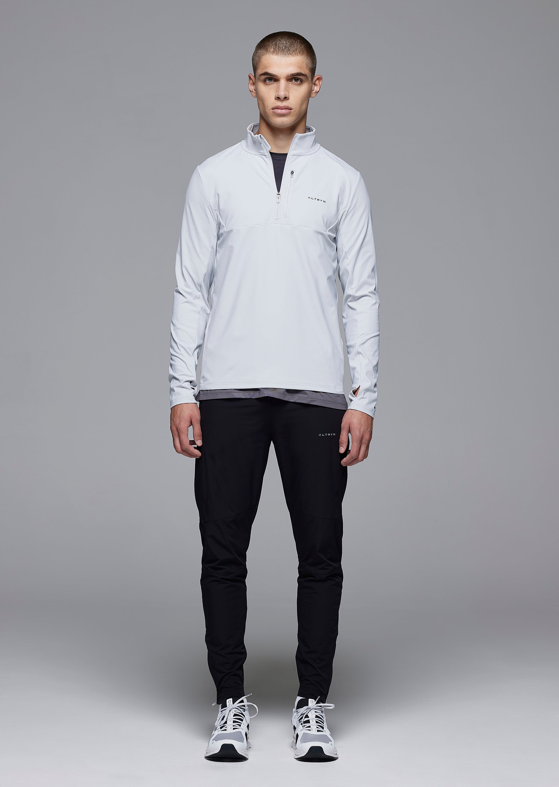 Steeple Quarter Zip - Greystone