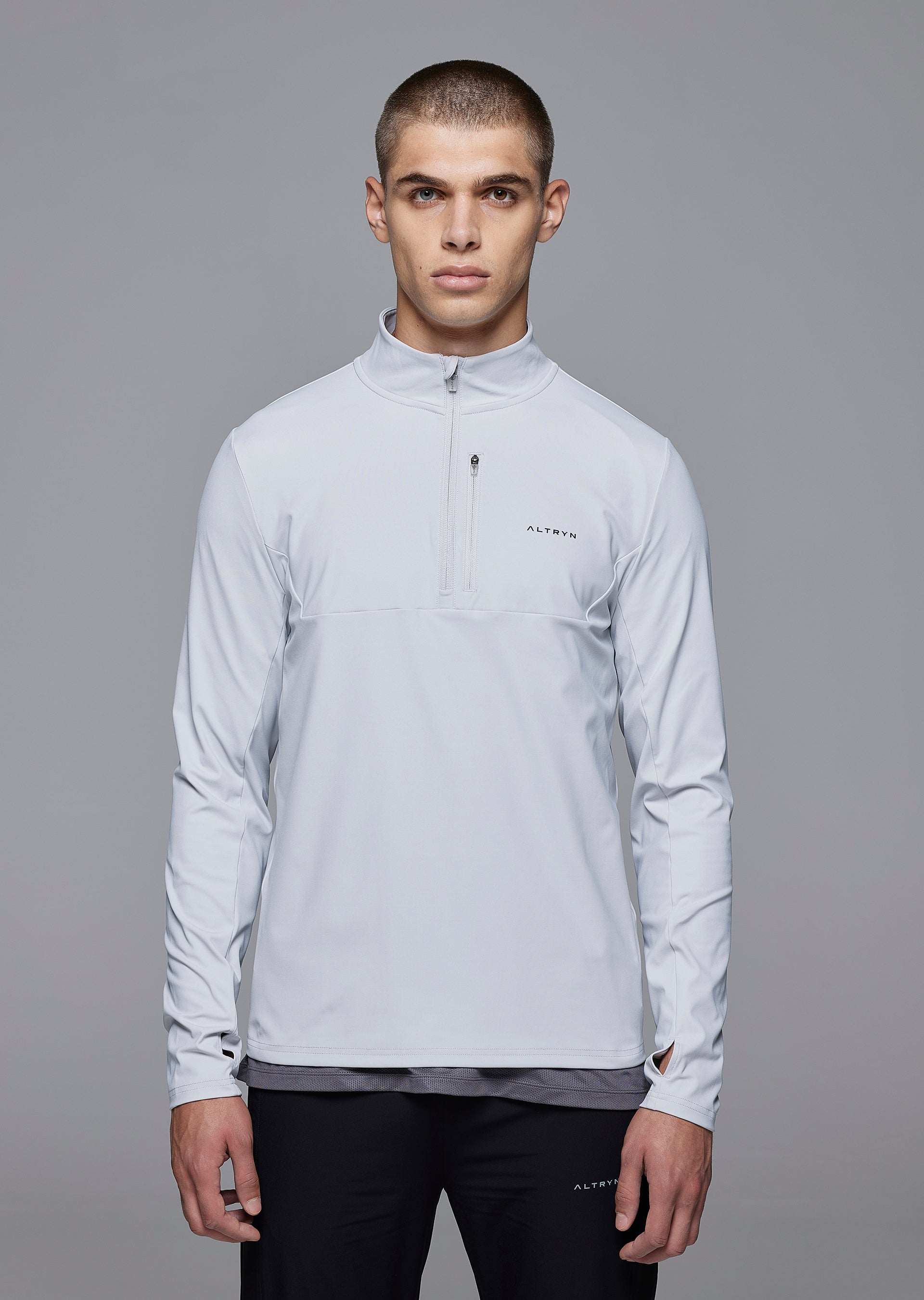 Steeple Quarter Zip - Greystone