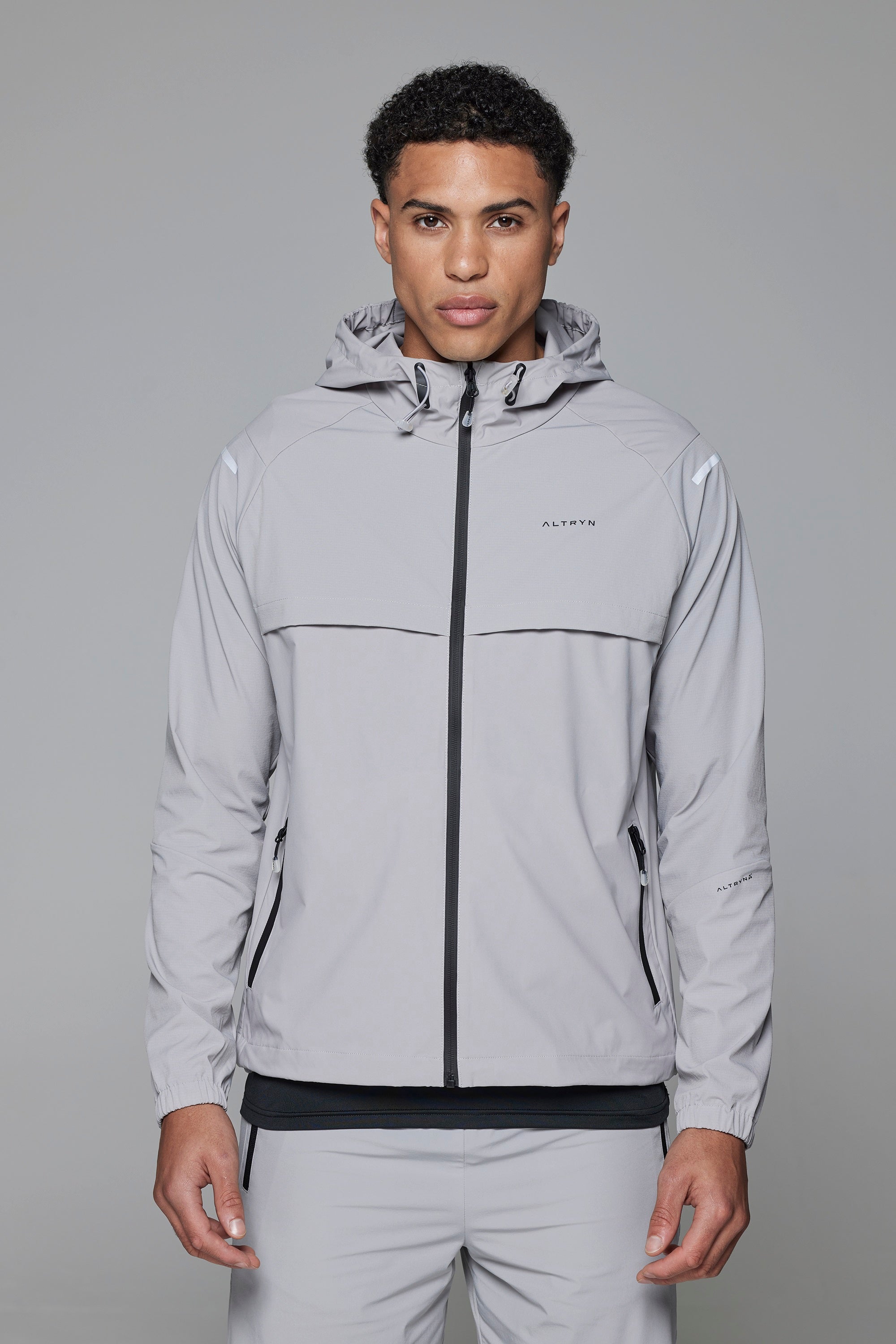 Ascend Tech Running Jacket - Greystone