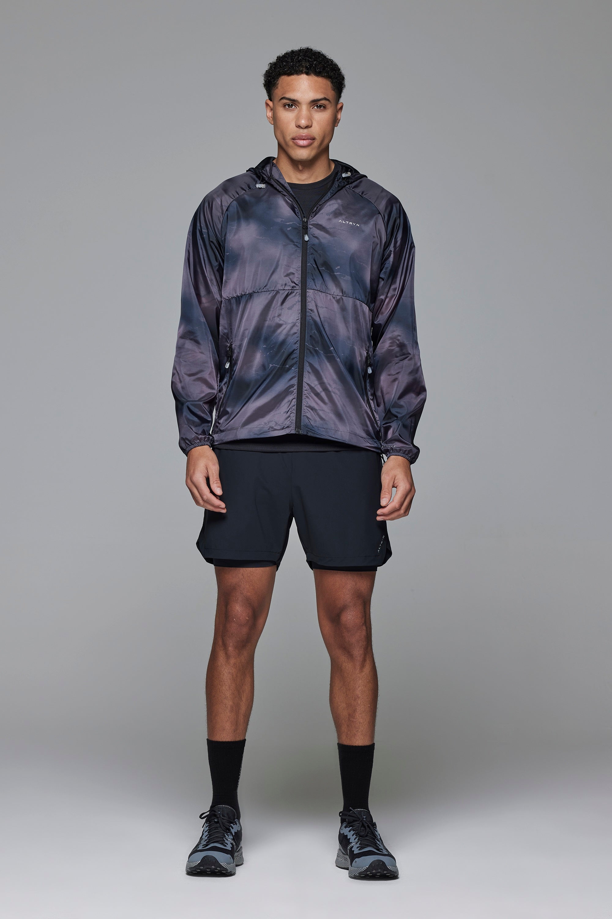 Eden Lightweight Jacket - Black Smoke